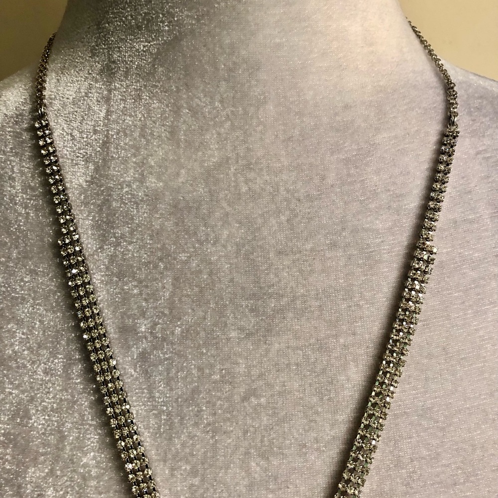 Nordstrom Long Faux Diamond Necklace - Picture 5 of 12